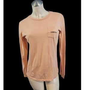 3/$25 Ivory Ella Size XS Coral Long Sleeve Tee Shirt